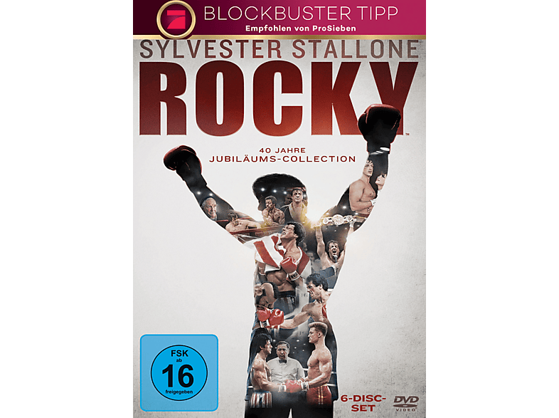 Rocky Complete Saga 1-6 DVD Rocky Complete Saga 1-6 DVD von WBHE