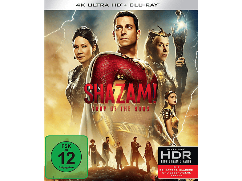 Shazam! Fury of the Gods 4K Ultra HD Blu-ray + von WBHE