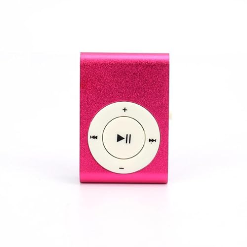 MP3-Player, 3,5-mm-USB2.0-MP3-Player mit Clip-Unterstützung, Speicherkarte, Einfach, ohne Bildschirm (C) von WBTY