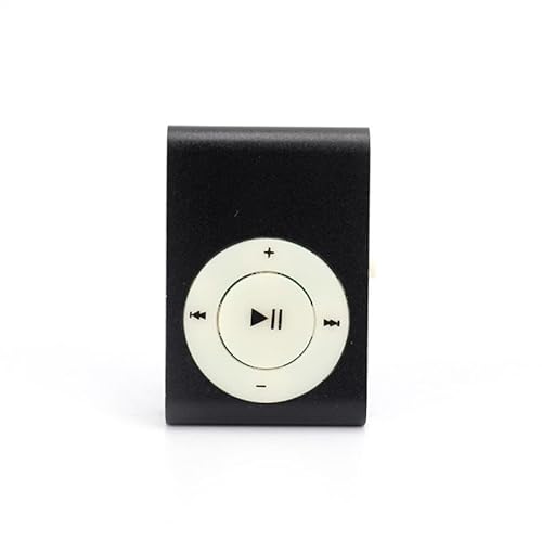 MP3-Player, 3,5-mm-USB2.0-Mini-MP3-Player mit Clip-Unterstützung, Speicherkarte, Einfach, ohne Bildschirm (A) von WBTY
