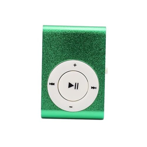 MP3-Player, 3,5-mm-USB2.0-Mini-MP3-Player mit Clip-Unterstützung, Speicherkarte, Einfach, ohne Bildschirm (F) von WBTY