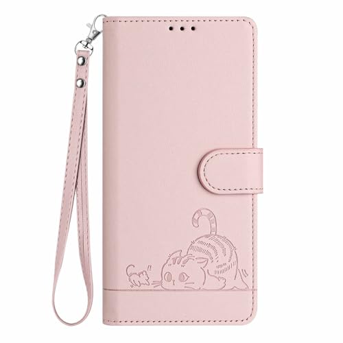 WBWONE Leder Handyhülle für Realme 14T 5G Magnetische Brieftasche Hülle RFID Schutzhülle, mit Kartenfächer/Ständer - Roségold WBWONE Leder Handyhülle für Realme 14T 5G Magnetische Brieftasche Hülle RFID Schutzhülle, mit Kartenfächer/Ständer - Roségold von WBWONE