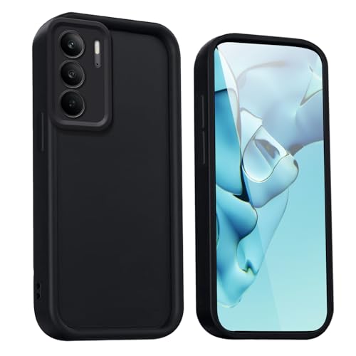 WBWONE Schutzhülle für Realme C75 4G - Premium Silikon Stoßfeste Hülle Handyhülle mit Elegantem Design und Rutschfestem Griff - Schwarz WBWONE Schutzhülle für Realme C75 4G - Premium Silikon Stoßfeste Hülle Handyhülle mit Elegantem Design und Rutschfestem Griff - Schwarz von WBWONE
