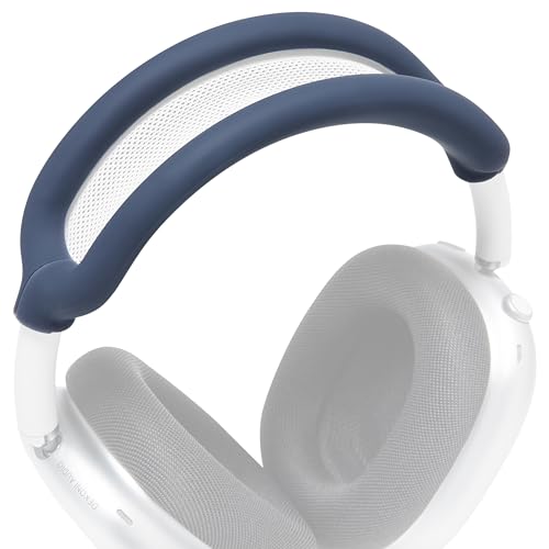 WC BandZ Max – Silikon-Kopfbandabdeckung für Airpods Max-Kopfhörer, hergestellt von Wicked Cushions | Erhöhter Komfort und Schutz | Erhältlich in bösen Designs | Blue von WC
