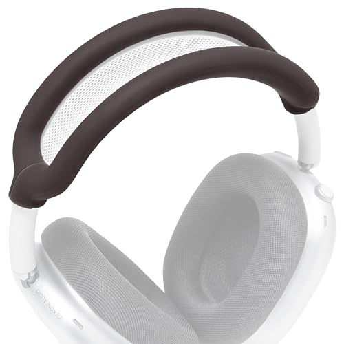 WC BandZ Max – Silikon-Kopfbandabdeckung für Airpods Max-Kopfhörer, hergestellt von Wicked Cushions | Erhöhter Komfort und Schutz | Erhältlich in bösen Designs | Brown von WC