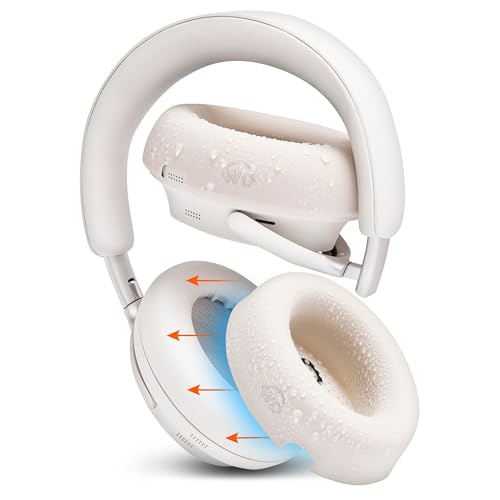 WC SweatZ QC Ultra V2 – Patentierte Ohrpolster-Schutzbezüge für Bose QuietComfort Ultra von Wicked Cushions | Schweißfest und leicht waschbar | Passt Nicht auf andere Bose-Kopfhörer | White Smoke WC SweatZ QC Ultra V2 – Patentierte Ohrpolster-Schutzbezüge für Bose QuietComfort Ultra von Wicked Cushions | Schweißfest und leicht waschbar | Passt Nicht auf andere Bose-Kopfhörer | White Smoke von WC