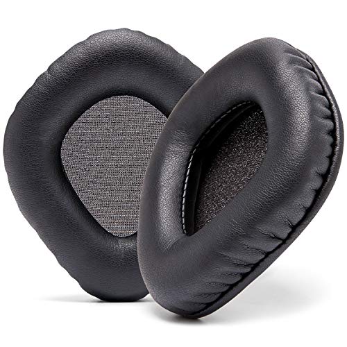 WC Upgraded Replacement Earpads for Corsair Void & Corsair Void Pro Wired & Wireless Gaming Headsets Made by Wicked Cushions | Improved Durability, Thickness, and Sound Isolation | (Black) von WC