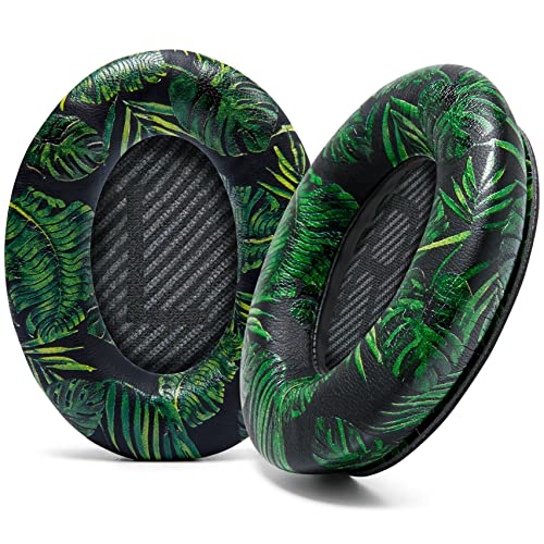 WC Wicked Cushions Ersatzohrpolster Kompatibel mit Bose QuietComfort 35 (QC35) & QuietComfort 35ii (QC35ii) Kopfhörern & mehr - Verbesserter Komfort & Haltbarkeit | Tropical von WC