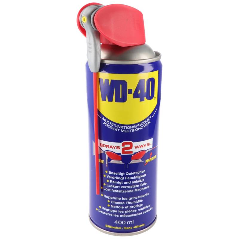 WD-40 Multifunktionsprodukt Schmiermittel, beseitigt quietschen und knarren, 400ml von WD-40
