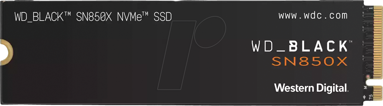 WDS200T2X0E - WD_BLACK SN850X NVMe-SSD, 2 TB, M.2 von WD_BLACK