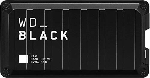 WD_BLACK P50 Game Drive SSD 4 TB externe SSD (SuperSpeed USB 3.2 Gen 2x2, stoßfest, Lesegeschwindigkeiten bis 2000 MB/s ) Schwarz - auch kompatibel mit PC, Xbox und PS5 von WD_BLACK