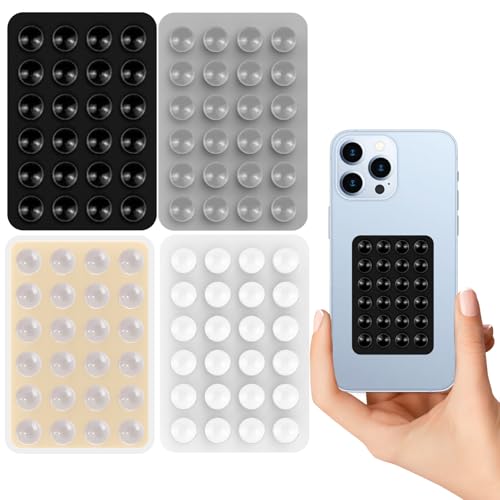WD&CD 4 Stück Silikon Saugnapf Handyhalterung Multifunktional für Mobilgeräte WD&CD 4 Stück Silikon Saugnapf Handyhalterung Multifunktional für Mobilgeräte von WD&CD