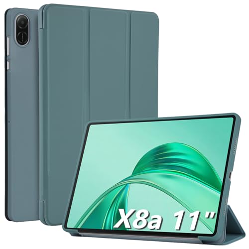 WD&CD Hülle kompatibel mit Honor Pad X8a 11", Schutzhülle Ultradünne PU Leder kompatibel mit Honor Pad X8a 11" mit Standfunktion und Auto Schlaf/Wach- Grün WD&CD Hülle kompatibel mit Honor Pad X8a 11", Schutzhülle Ultradünne PU Leder kompatibel mit Honor Pad X8a 11" mit Standfunktion und Auto Schlaf/Wach- Grün von WD&CD