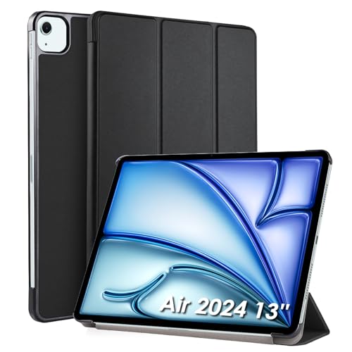 WD&CD Hülle kompatibel mit iPad Air 2024 13 Zoll 2024, Ultra Dünn Case mit Standfunktion Auto Sleep Wake Up Funktion-Schwarz WD&CD Hülle kompatibel mit iPad Air 2024 13 Zoll 2024, Ultra Dünn Case mit Standfunktion Auto Sleep Wake Up Funktion-Schwarz von WD&CD