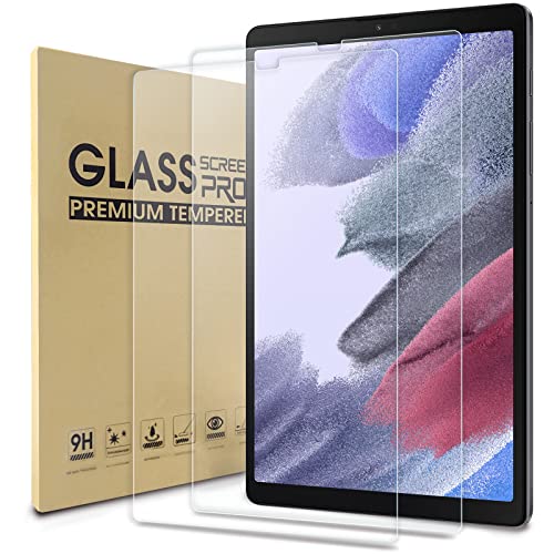 WD&CD Schutzfolie kompatibel mit Samsung Galaxy Tab A7 lite 8.7“ 2021，【2 Pack】 9H Hardness Schutzfolie kompatibel mit Galaxy Tab A7 lite, 2.5D Tempered Glass Screen Protector von WD&CD