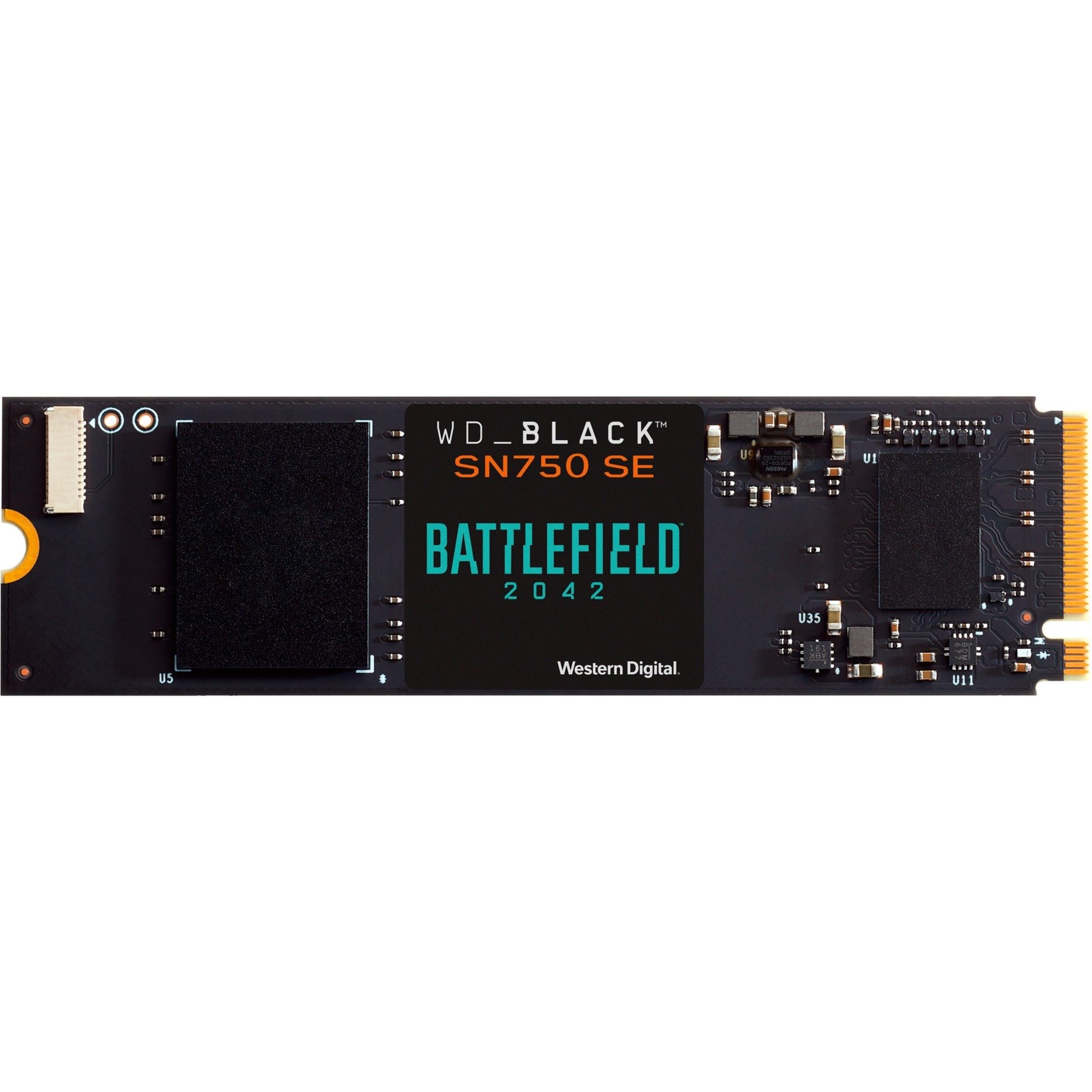 Black SN750 SE 500 GB - Battlefield 2042 PC Game Code Bundle, SSD von WD