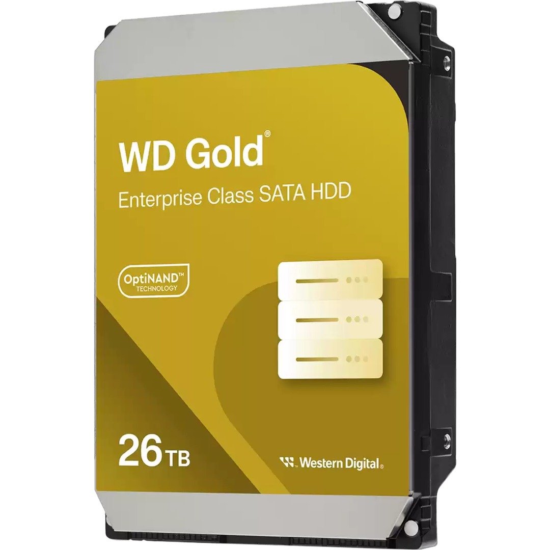 Gold Enterprise Class 26 TB, Festplatte Gold Enterprise Class 26 TB, Festplatte von WD