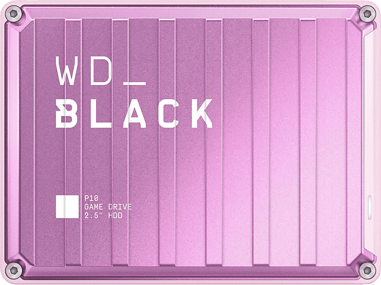 WD _BLACK™ P10 Game Drive 2 TB, für Konsole und PC, bis zu 130 MB/s, Externe Festplatte, Pink von WD