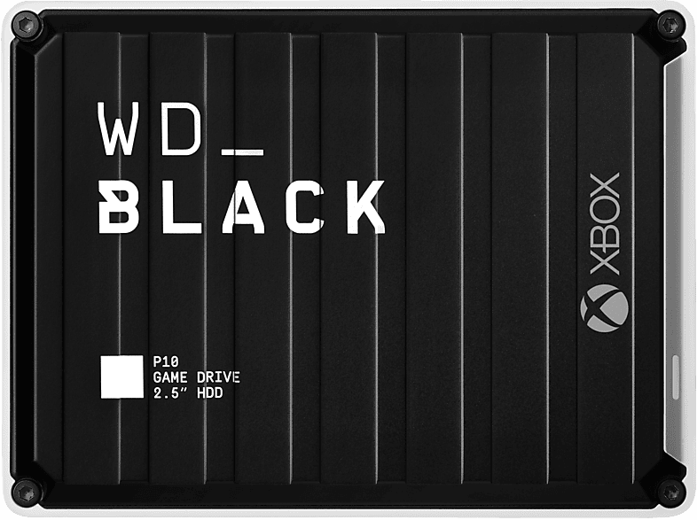 WD_BLACK™ P10 Game Drive for Xbox™ 4 TB, Gaming Festplatte, Schwarz/Weiß von WD