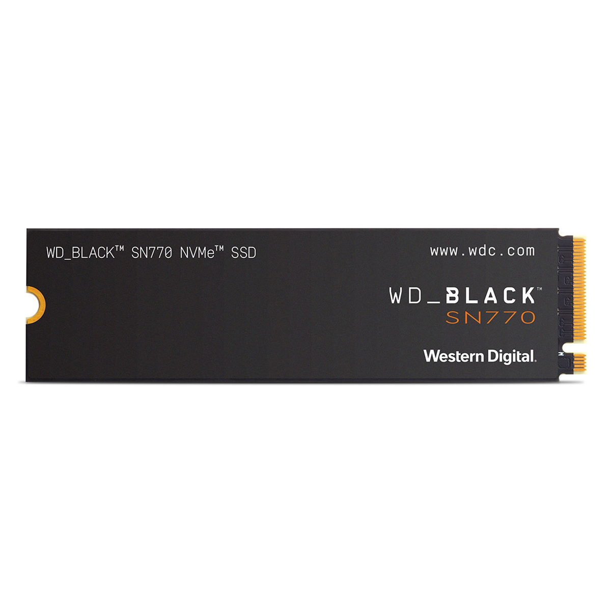 WD_BLACK SN770 NVMe SSD 500GB M.2 2280 PCIe 4.0 x4 - internes Solid-State-Module von WD