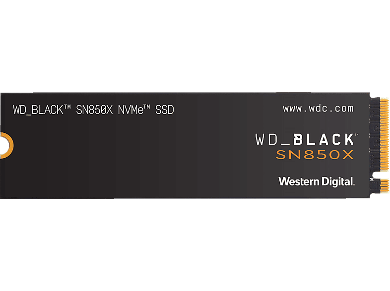 WD_BLACK SN850X NVMe SSD WDBB9G0020BNC Retail, 2 TB PCI Express, intern von WD.