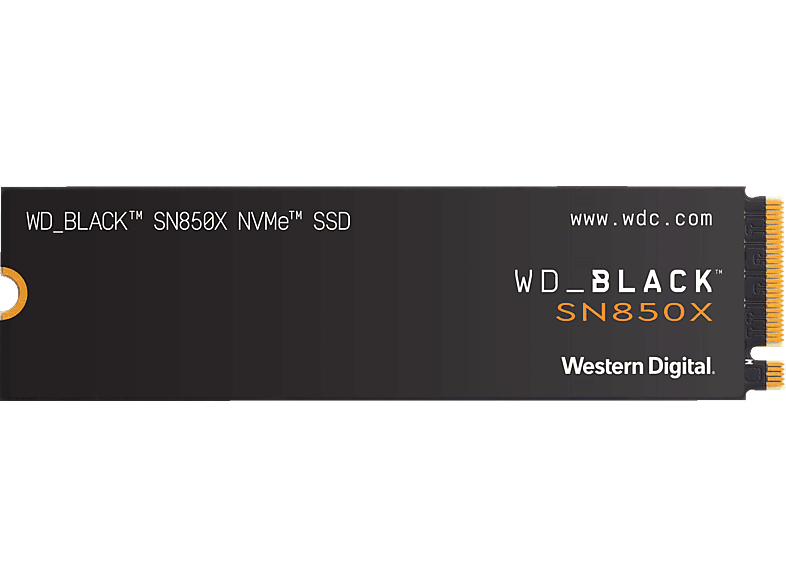 WD_BLACK SN850X NVMe SSD WDBB9G0020BNC Retail, 2 TB PCI Express, intern von WD