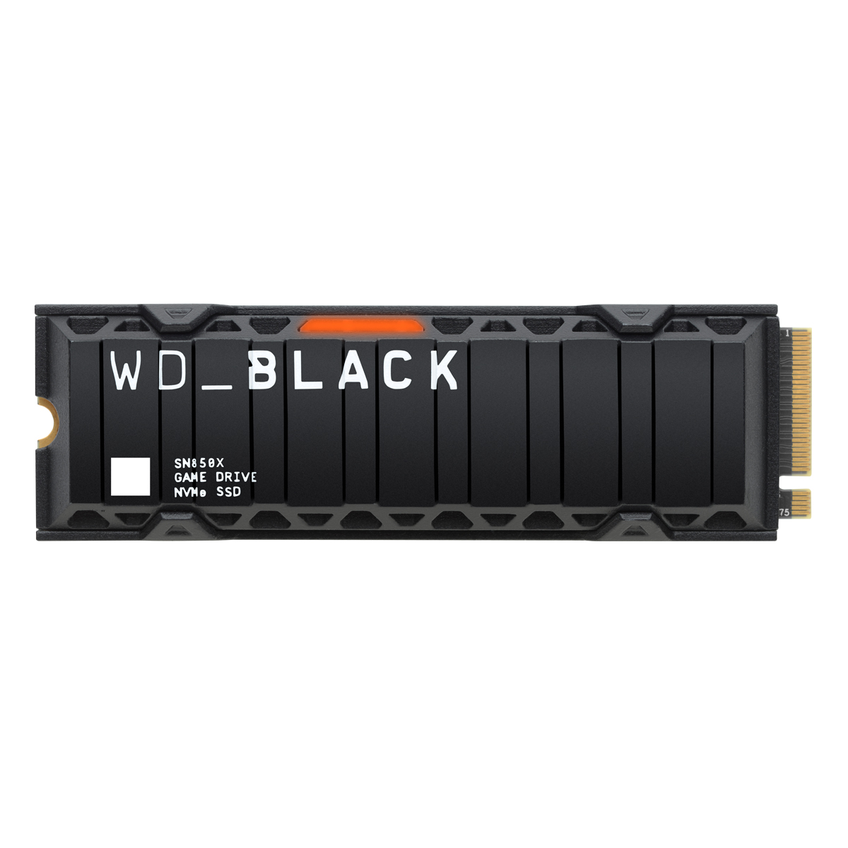 WD_BLACK SN850X Heatsink SSD 2TB M.2 2280 PCIe Gen4 NVMe Internes Solid-State-Module mit Kühlkörper WD_BLACK SN850X Heatsink SSD 2TB M.2 2280 PCIe Gen4 NVMe Internes Solid-State-Module mit Kühlkörper von WD