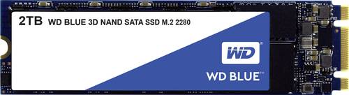 WD Blue™ 2TB Interne M.2 SATA SSD 2280 M.2 SATA 6 Gb/s Retail WDS200T2B0B von WD