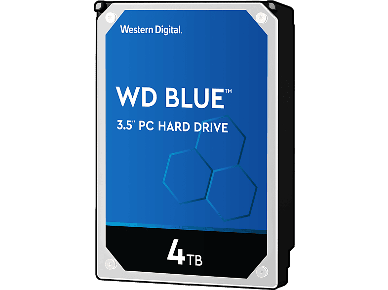 WD Blue™ Festplatte, 4 TB HDD SATA 6 Gbps, 3,5 Zoll, intern von WD