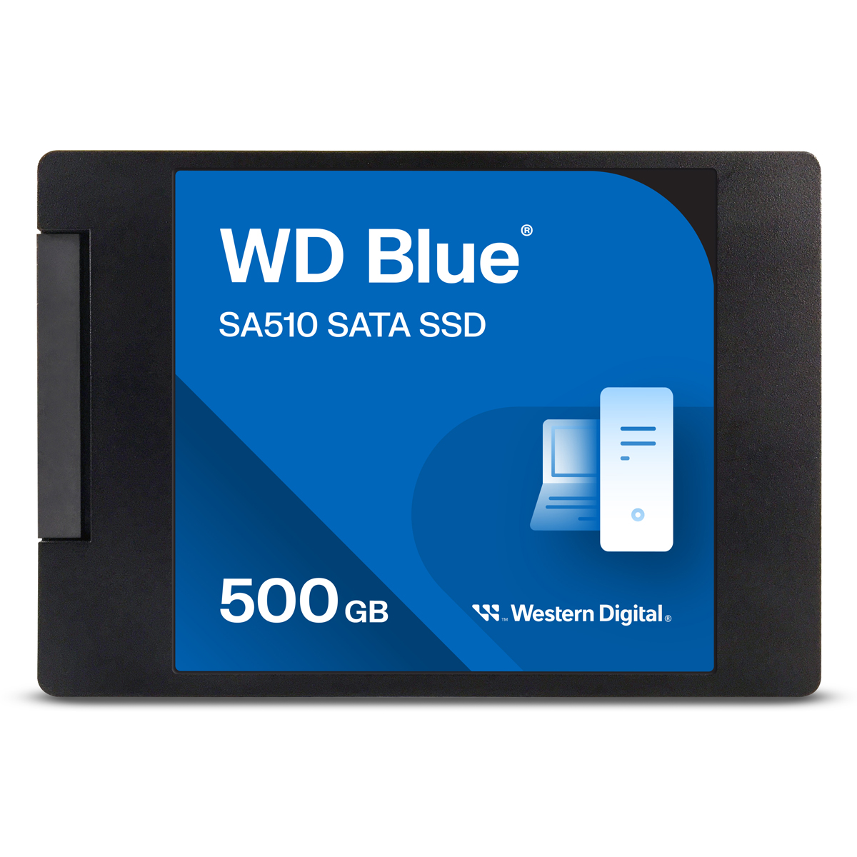 WD Blue SA510 SSD 500GB 2.5 Zoll SATA 6 Gbit/s - interne Solid-State-Drive von WD