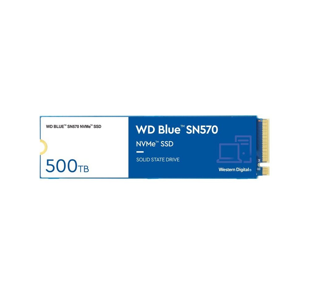 WD Blue SN570 NVMe SSD 500GB (00210043) Interne SSD-Festplatte interne SSD von WD