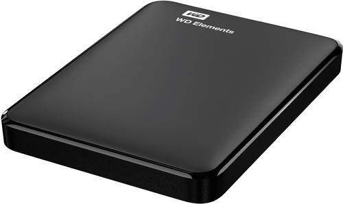 WD Elements 5TB Externe Festplatte 6.35cm (2.5 Zoll) USB 3.2 Gen 1 (USB 3.0) Schwarz WDBU6Y0050BBK-W von WD