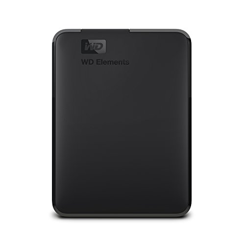 WD Elements Portable externe Festplatte 4 TB (mobiler Speicher, USB 3.0-Schnittstelle, Plug-and-Play, für Windows formatiert) Schwarz von WD