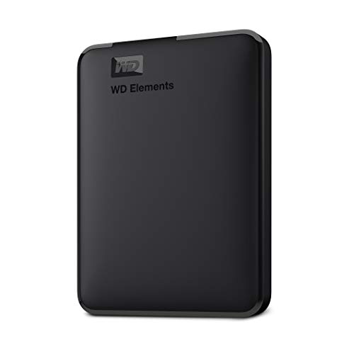 WD Elements Portable externe Festplatte 4 TB (mobiler Speicher, USB 3.0-Schnittstelle, Plug-and-Play, für Windows formatiert) Schwarz von WD