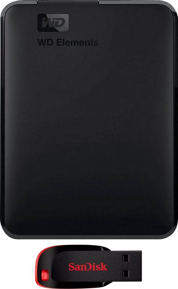 WD Elements Portable externe HDD-Festplatte (1 TB) 2,5" von WD