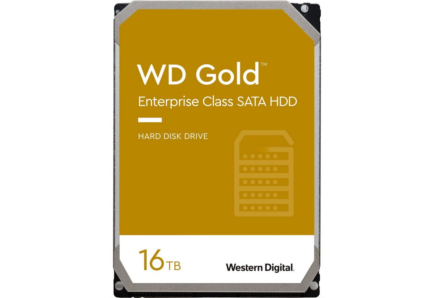 Western Digital WD Gold Enterprise Class 16 TB, Festplatte, (SATA HDD-Festplatte (16 TB) 3.5" von Western Digital