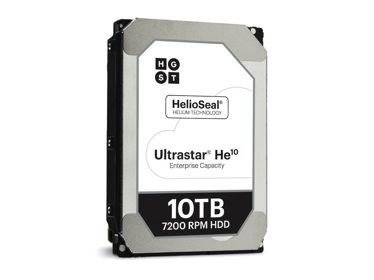 WD HGST Ultrastar DC HC510 10TB HUH721010ALE600 3,5 Zoll HDD 256MB interne HDD-Festplatte von WD
