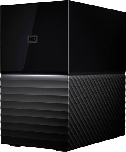 WD My Book Duo 16TB Externe Festplatte 8.9cm (3.5 Zoll) USB 3.2 Gen 2 (USB 3.1) Schwarz WDBFBE0160JB von WD