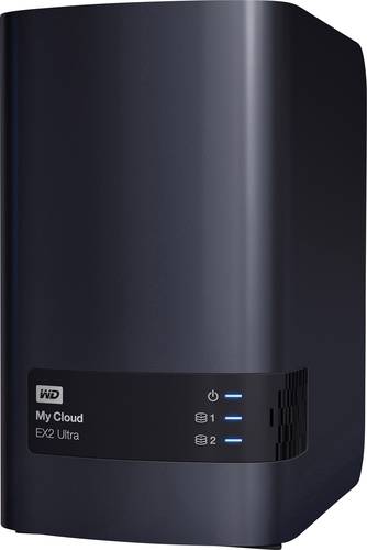 WD My Cloud™ EX2 Ultra Cloud Speichergerät 16TB 2 Bay Business Cloud, bestückt mit 2x 8TB WD Red von WD