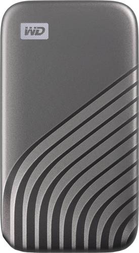 WD My Passport 2TB Externe SSD-Festplatte 6.35cm (2.5 Zoll) USB-C® Grau WDBAGF0020BGY-WESN von WD