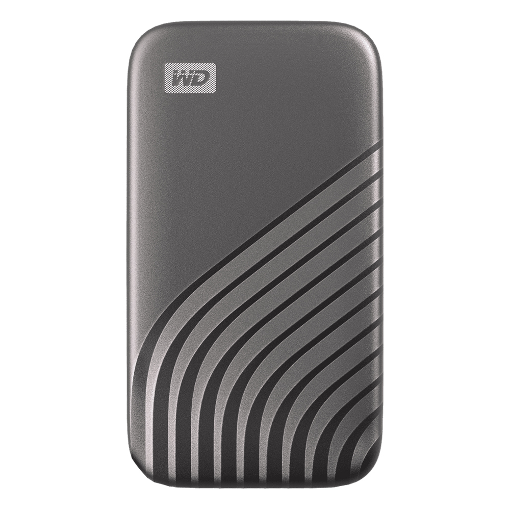 WD My Passport SSD 1TB Space Grau Externe Solid-State-Drive, USB 3.2 Gen 2x1 von WD