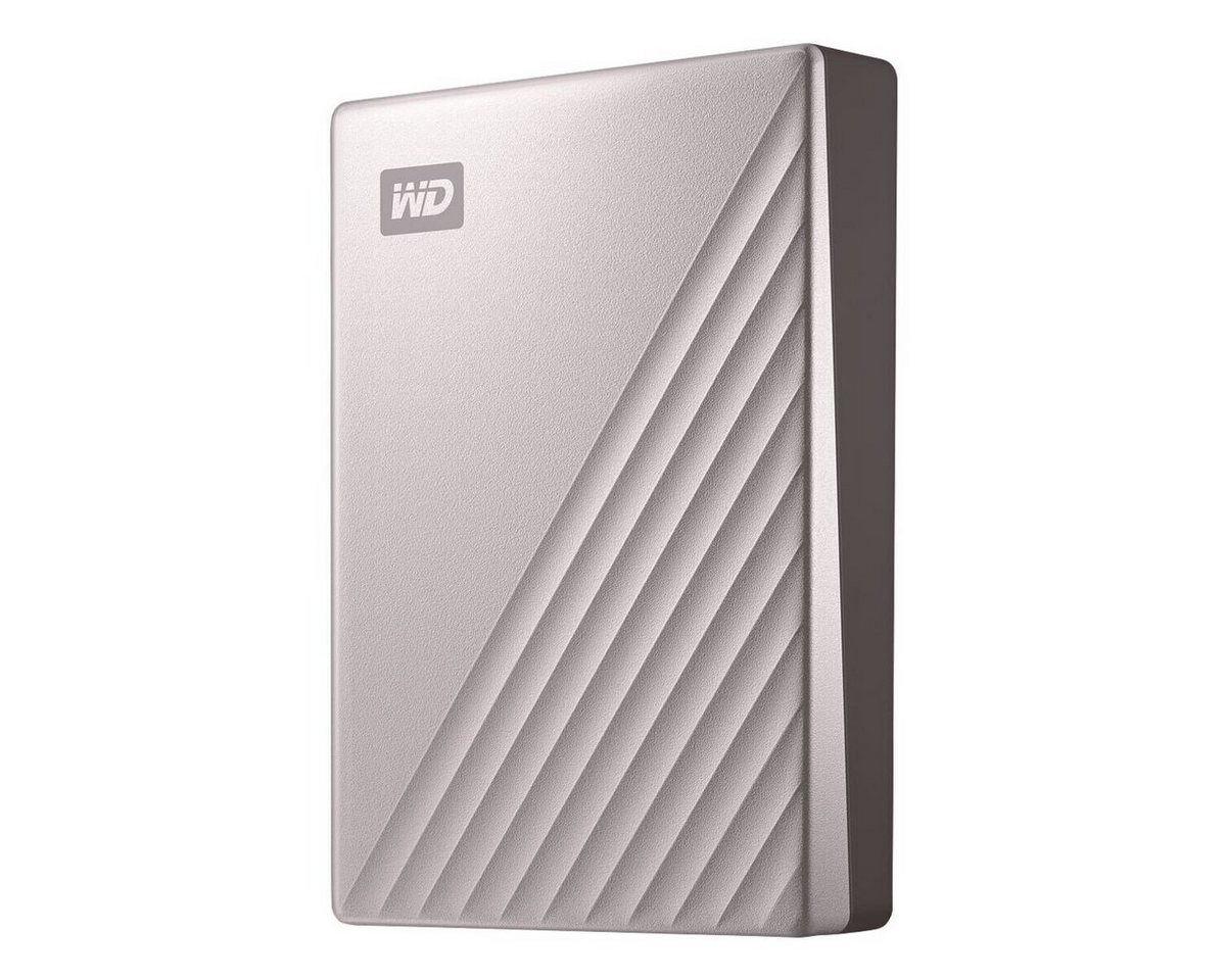 WD My Passport Ultra externe HDD-Festplatte (4 TB) 2,5, USB-C Schnittstelle (USB-3.0-kompatibel)" von WD