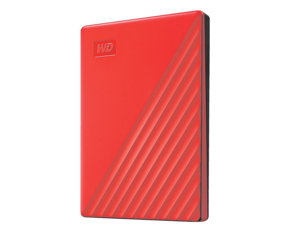 WD My Passport externe HDD-Festplatte (2 TB) 2,5, kompatibel mit Social-Media- und Cloudspeicherdiensten" von WD