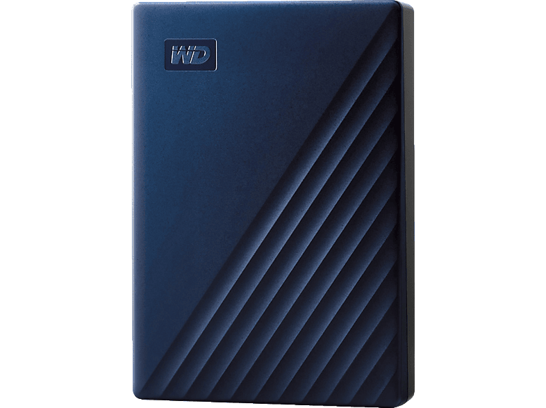 WD My Passport for Mac Festplatte, 4 TB HDD, 2,5 Zoll, extern, Blau von WD