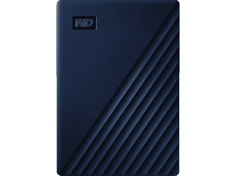 WD My Passport for Mac Festplatte, 5 TB HDD, 2,5 Zoll, extern, Blau von WD