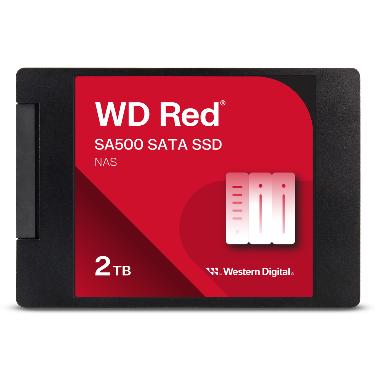 WD Red SA500 SSD 2TB 2.5 Zoll SATA Interne Solid-State-Drive von WD