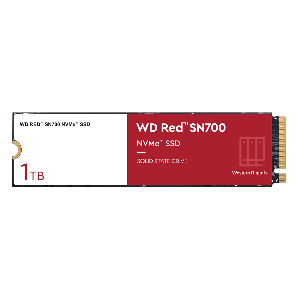 WD Red SN700 NVMe SSD 1TB M.2 2280 PCIe 3.0 x4 - internes Solid-State-Module von WD