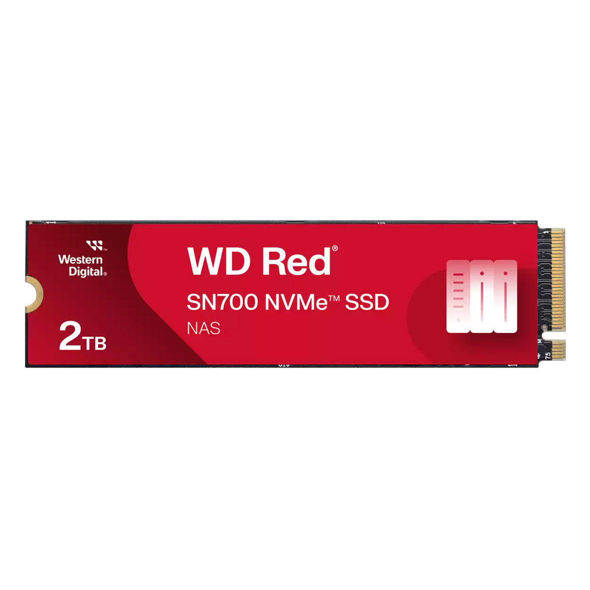 WD Red SN700 NVMe SSD 2TB M.2 2280 PCIe 3.0 x4 - internes Solid-State-Module von WD