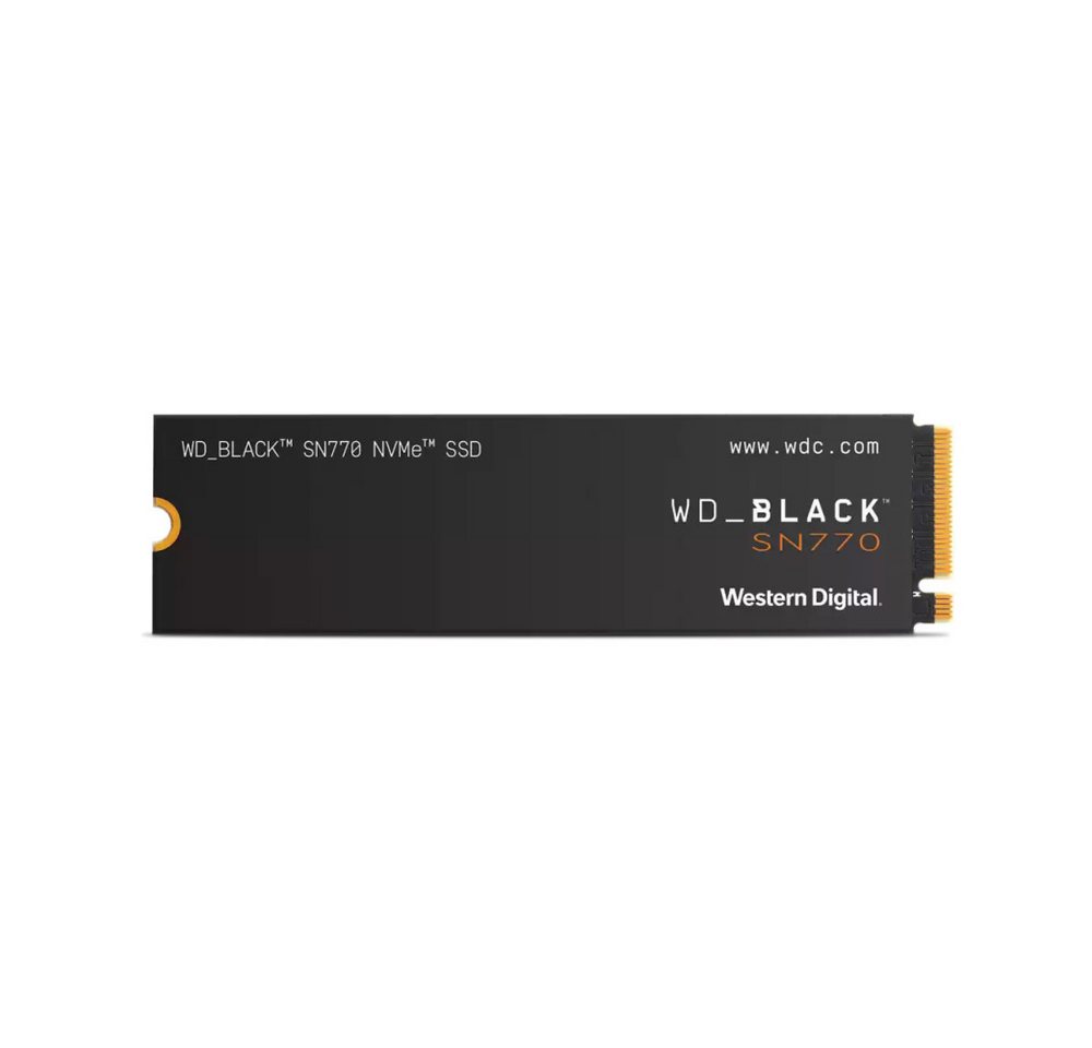 WD WD_BLACK SN770 NVMe-SSD 1 TB (00210041) Interne M.2 SSD-Festplatte SSD-Festplatte von WD