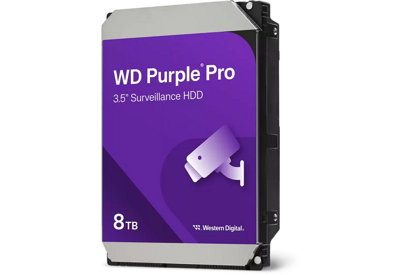 Western Digital WD Purple Pro 8 TB, Festplatte, (SATA 6 Gb/s, HDD-Festplatte (8 TB) 3.5" von Western Digital